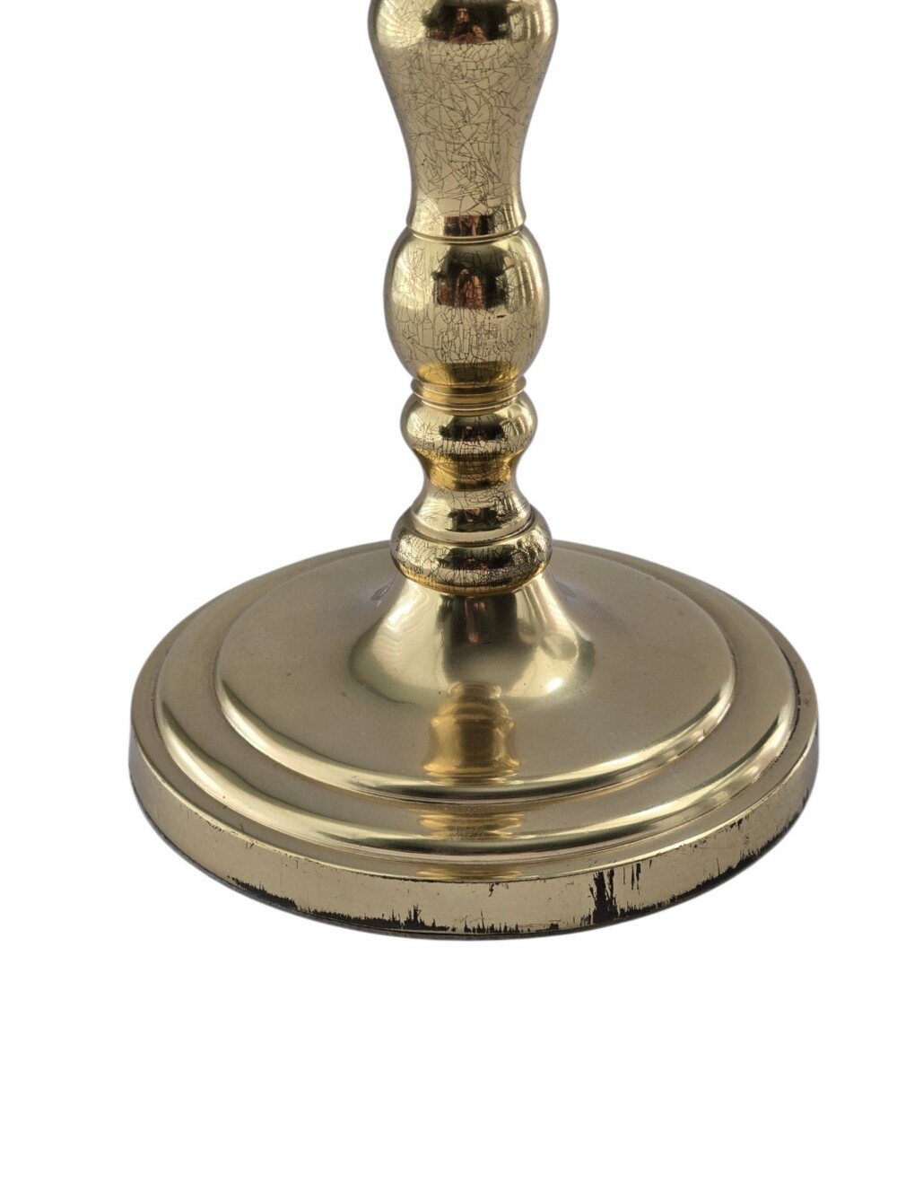 Partylite Rare Calypso Gold Peglite Candle Holder Hurricane – 10” Tall - Picture 5 of 8